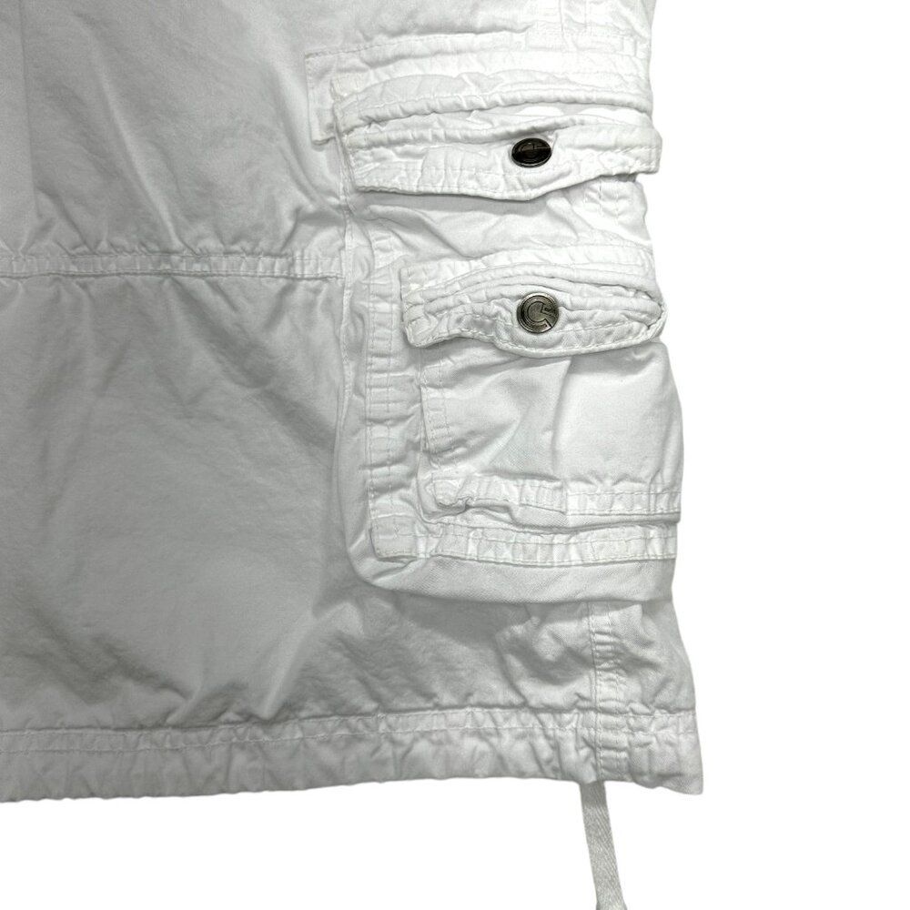 White Cargo Shorts (40) - Picture 4 of 7